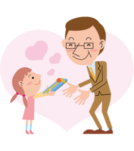 父の日、母の日のプレゼントや誕生日のお祝いに